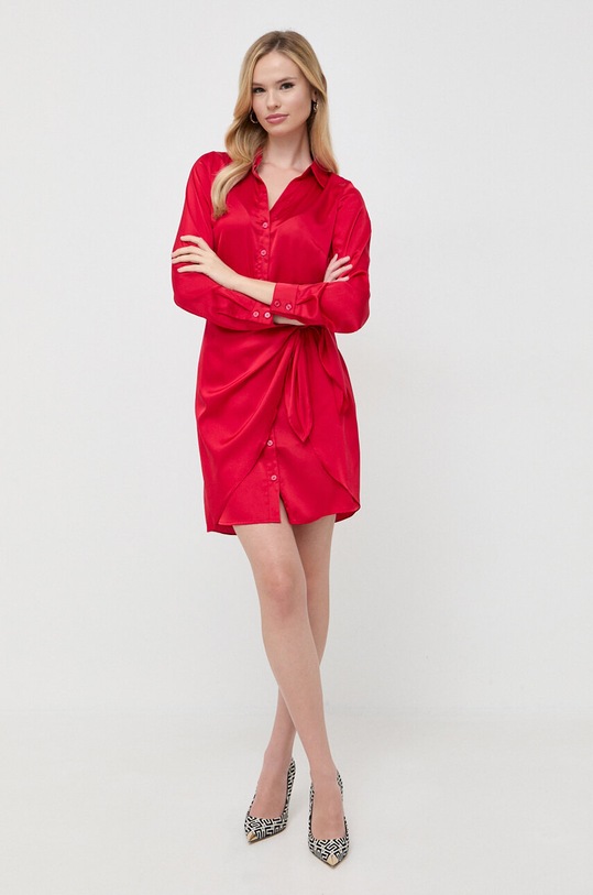 Guess sukienka AYLA W2BK83.WF1T2 czerwony SS24