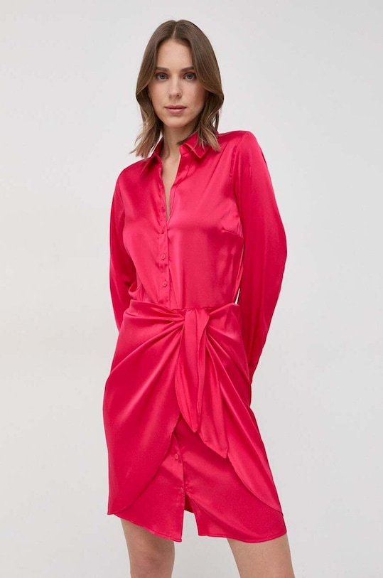 Guess sukienka AYLA W2BK83.WF1T2 różowy SS24