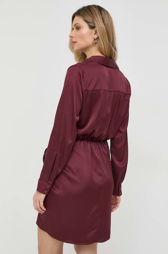 Odzież Guess sukienka AYLA W2BK83.WF1T2 bordowy