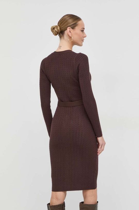 Odzież Guess sukienka W2BK54.Z2YJ2 brązowy