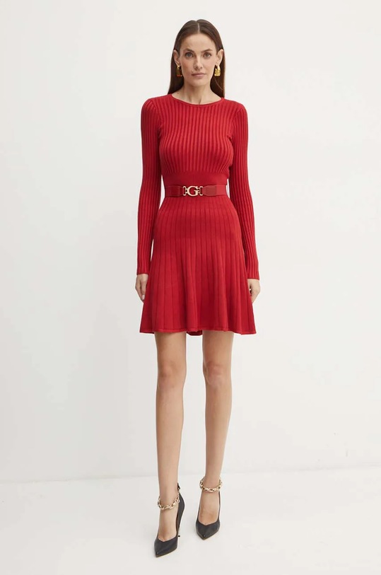 Guess sukienka W2BK29.Z2YJ2 czerwony AW24