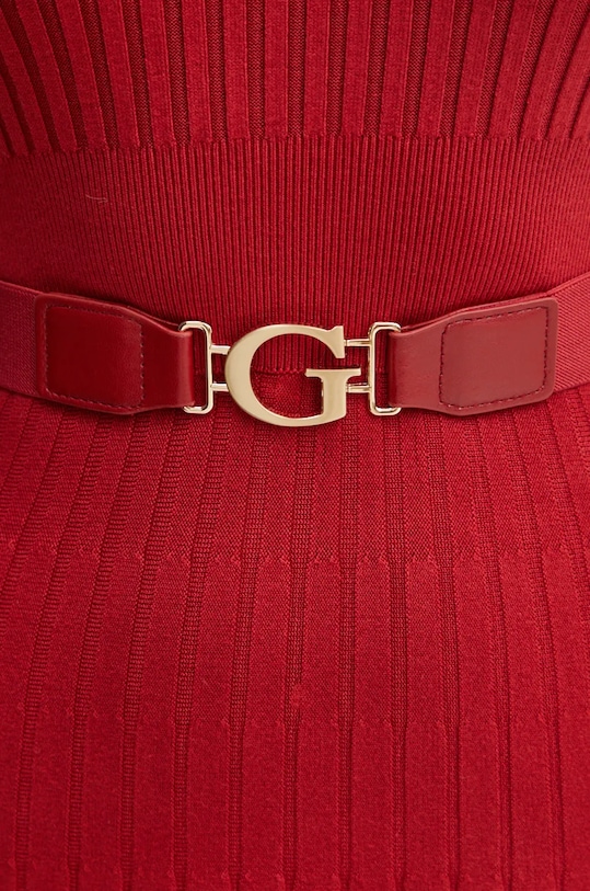 Guess sukienka W2BK29.Z2YJ2 czerwony