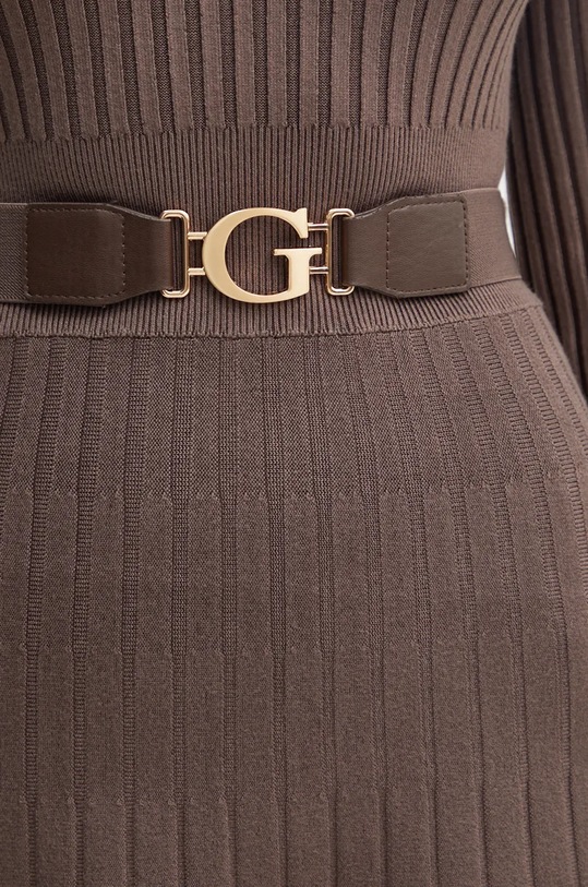 Šaty Guess W2BK29.Z2YJ2 hnědá