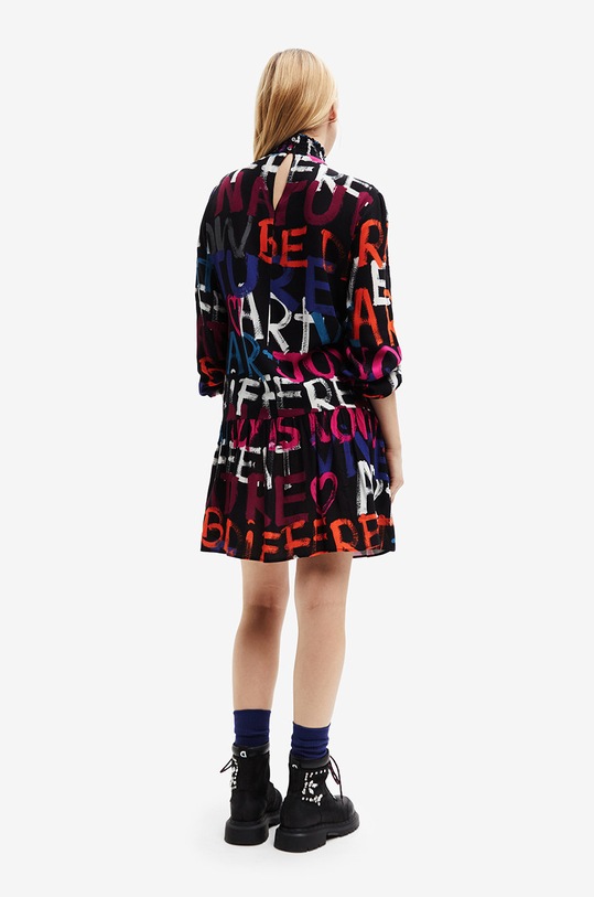 Рокля Desigual черен 22WWVW10