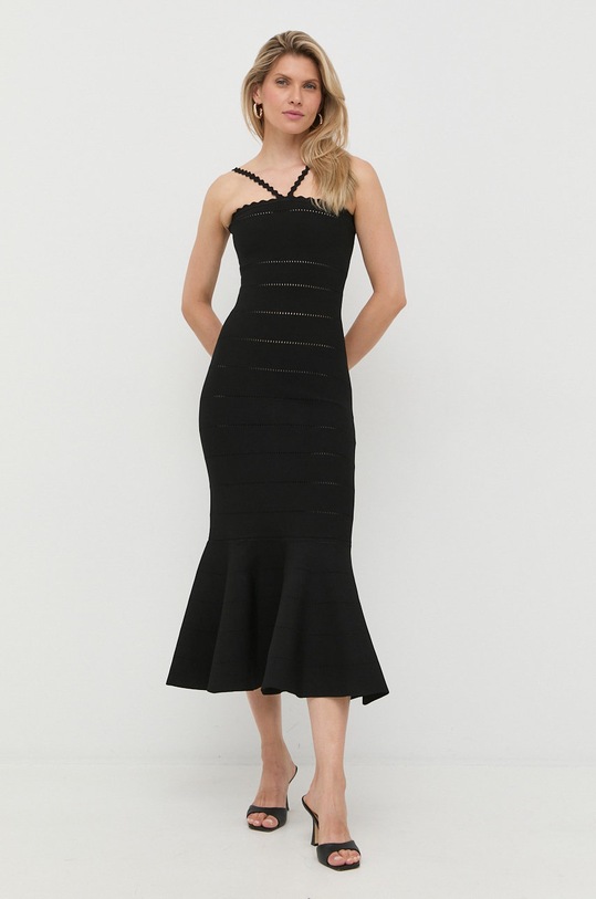 Victoria Beckham sukienka 1322KDR003779A czarny AW22