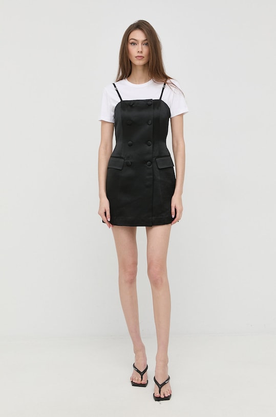 Šaty a tričko Miss Sixty 6W2DJ4780000 černá AW22