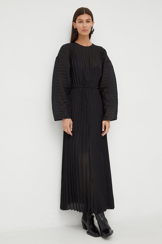 Samsoe Samsoe sukienka casual czarny F22300222