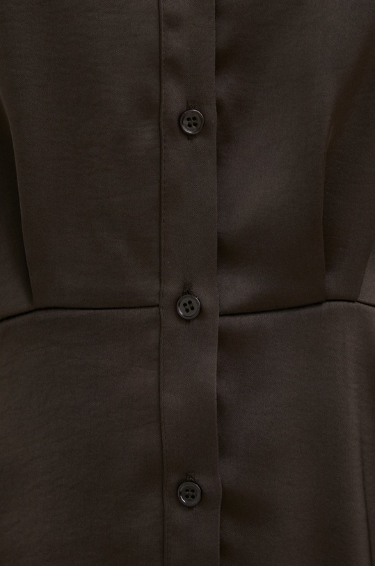 Samsoe Samsoe sukienka F22300193 brązowy