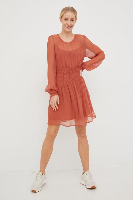Billabong rochie F3DR19BIF2 portocaliu AW22