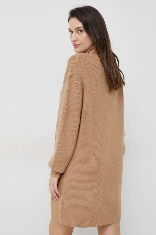 Odzież Calvin Klein Jeans sukienka J20J220002.9BYY beżowy