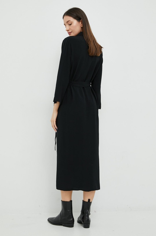 Odjeća Haljina Sisley 4B5FLV01Y.100 crna