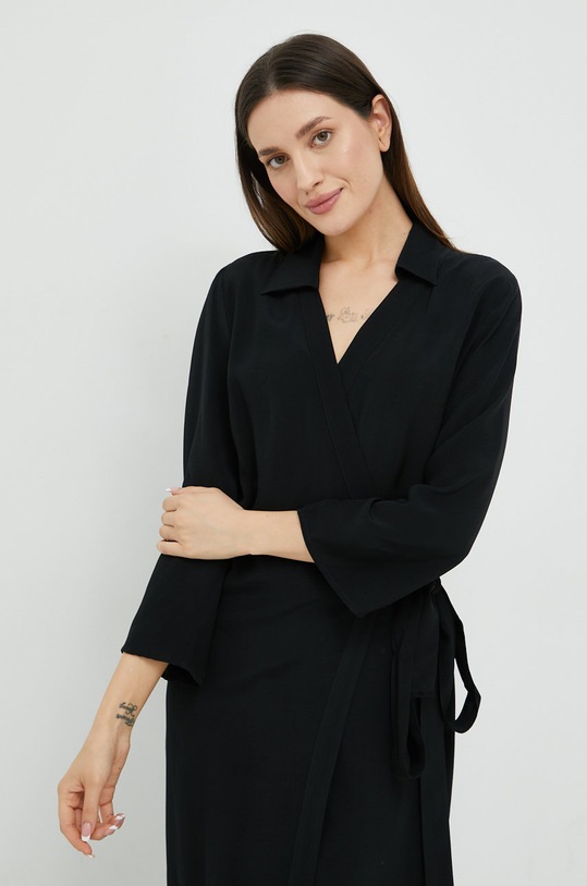 Haljina Sisley crna 4B5FLV01Y.100