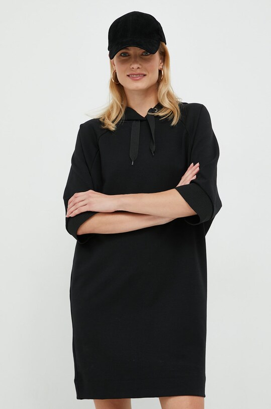 Sisley rochie mini negru 4IPRLV01T.100