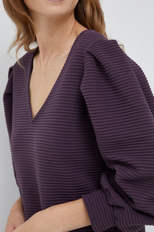 Sisley sukienka 4ZYRLV01S.35N fioletowy