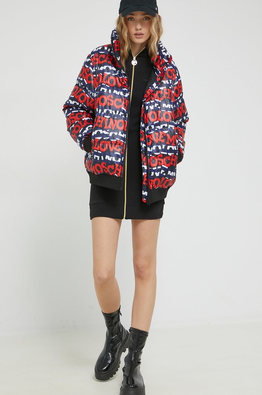 Šaty Chiara Ferragni Logo Tape 73CBOT04 černá AW22