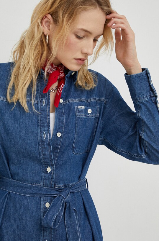 Lee vestito blu navy L50MCULA