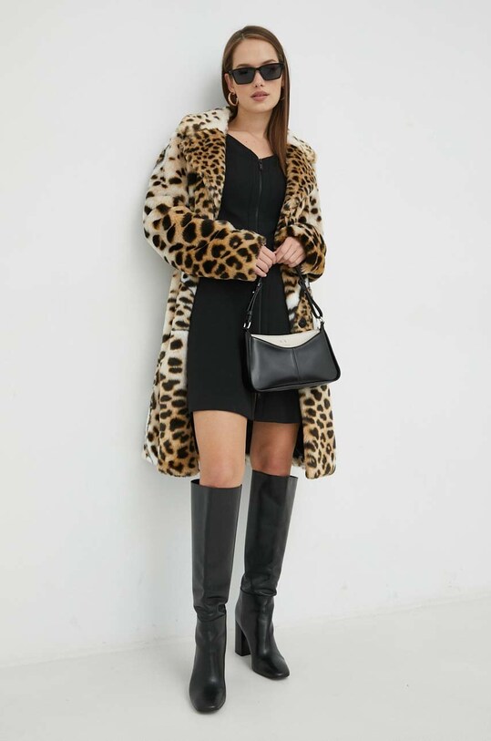 Šaty Trussardi 56D00627.1T005963 čierna AW22