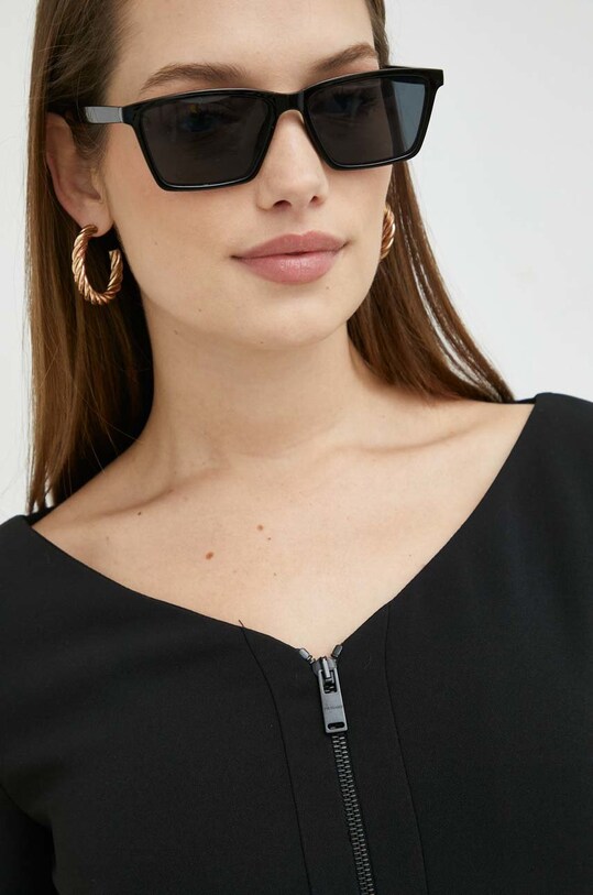 Šaty Trussardi 56D00627.1T005963 čierna