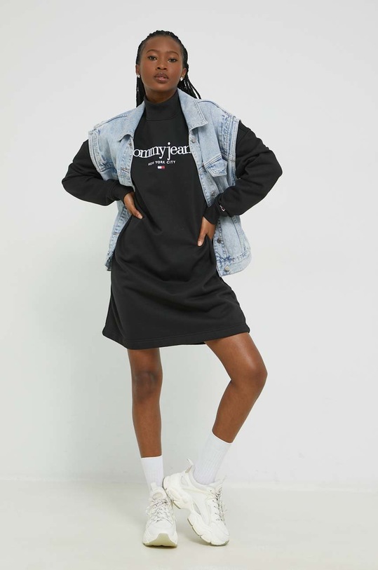 Φόρεμα Tommy Jeans DW0DW14387.9BYY μαύρο AW22