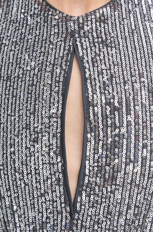 Šaty Bardot 58279DB.GUNMETAL sivá