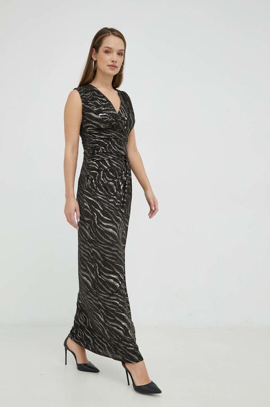 Платье Morgan RBAM.NOIR.DOREE чёрный AW22