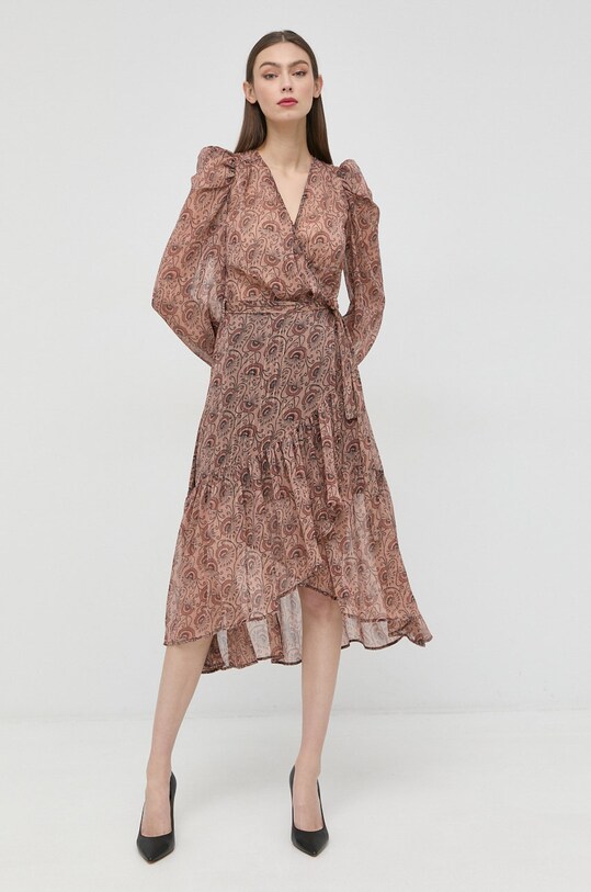 Платье Morgan ROLMI.F.MULTICO коричневый AW22