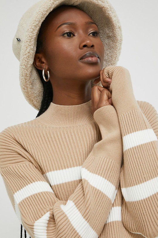 Šaty Abercrombie & Fitch béžová KI159.2475.404