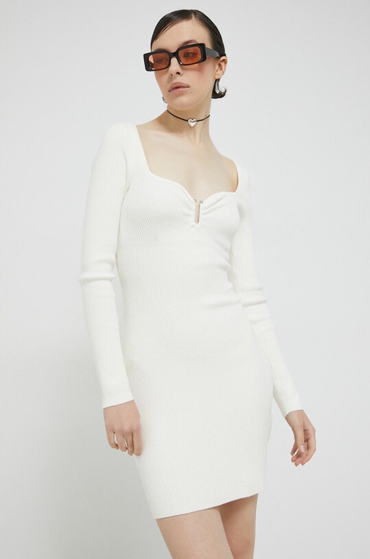 Abercrombie & Fitch sukienka casual beżowy KI159.2492.101