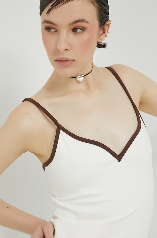 Abercrombie & Fitch sukienka beżowy KI159.2493.101