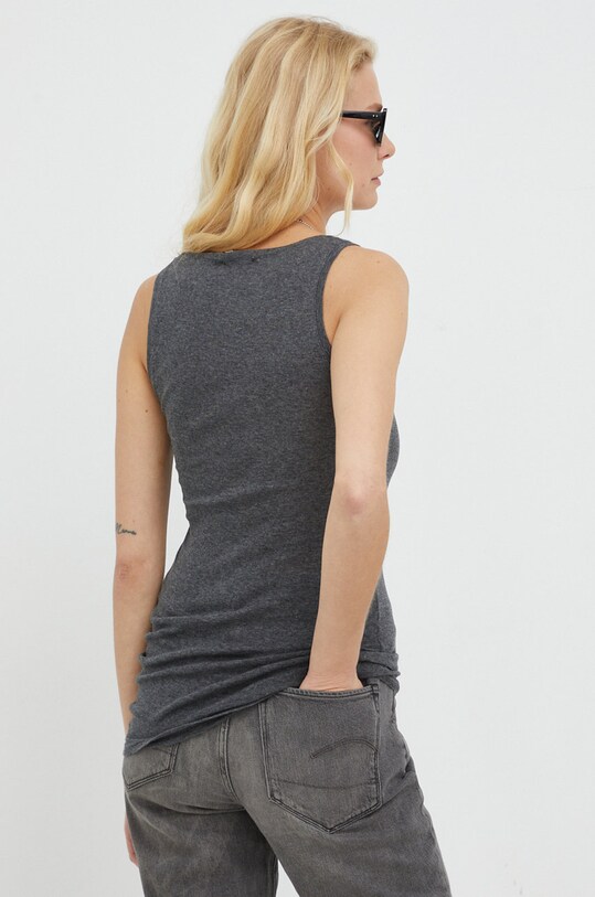 Odzież American Vintage top MAS00 szary