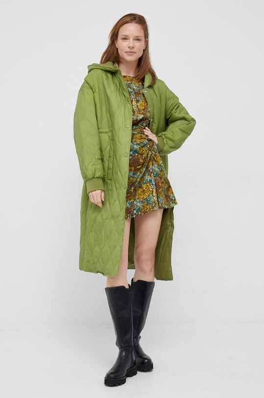 Платье Sisley 4T64LV01V.63E зелёный AW22