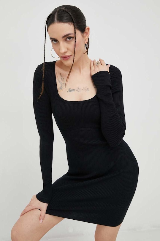 Φόρεμα Hollister Co. μακρύ σκούρο μπλε KI359.2410.900