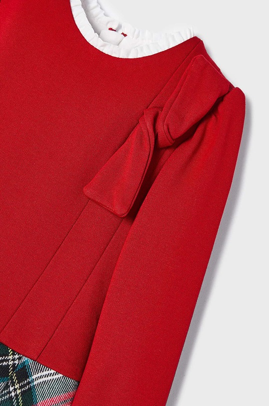 BIMBA Mayoral vestito di cotone bambina 2945.4B.BABY rosso