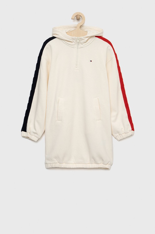 Παιδικό φόρεμα Tommy Hilfiger μακρύ μπεζ KG0KG06891.9BYY