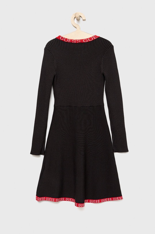 Guess sukienka dziecięca J2BK02.Z3210 czarny AW22