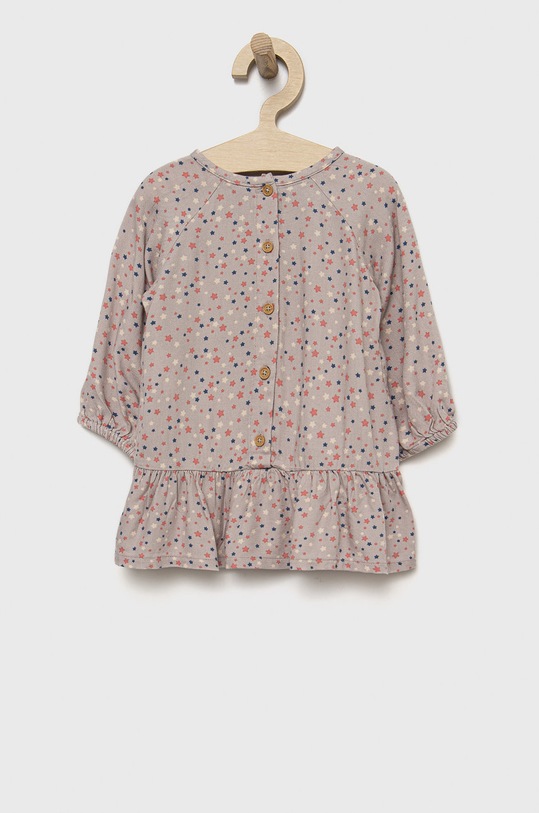 United Colors of Benetton rochie fete midi roz 4ZJJAV006.W
