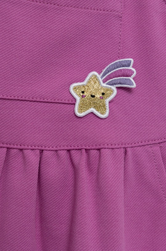 Dziewczynka United Colors of Benetton sukienka dziecięca 4LAAGV00H.P fioletowy