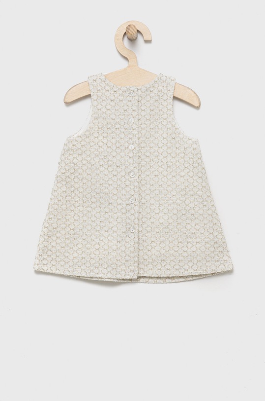 United Colors of Benetton rochie fete 49VLAV004.W bej AW22