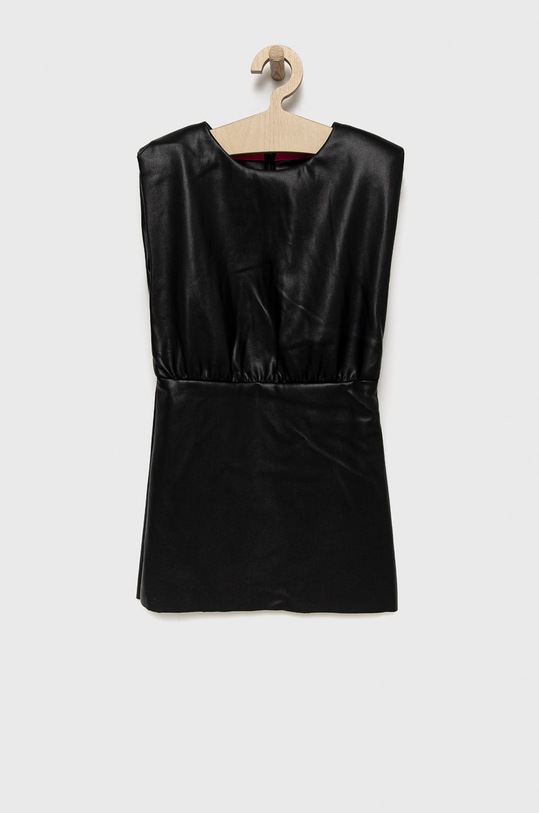 Sisley rochie fete 4IVRYV007.G negru AW22
