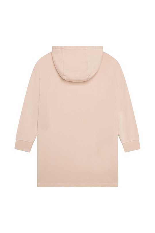 Michael Kors sukienka bawełniana dziecięca R12123.156 beżowy AW22