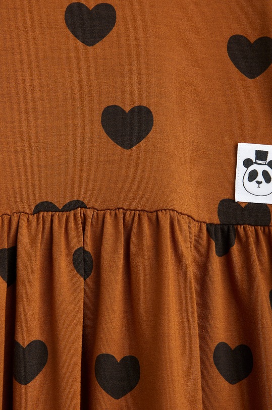 Dziewczynka Mini Rodini sukienka dziecięca 1000007616.G brązowy