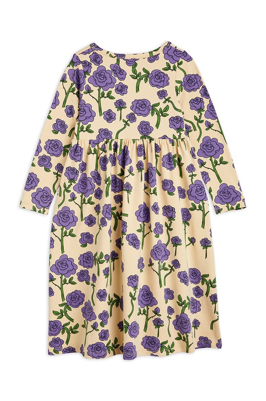 Mini Rodini sukienka dziecięca 2275010845.G fioletowy AW22