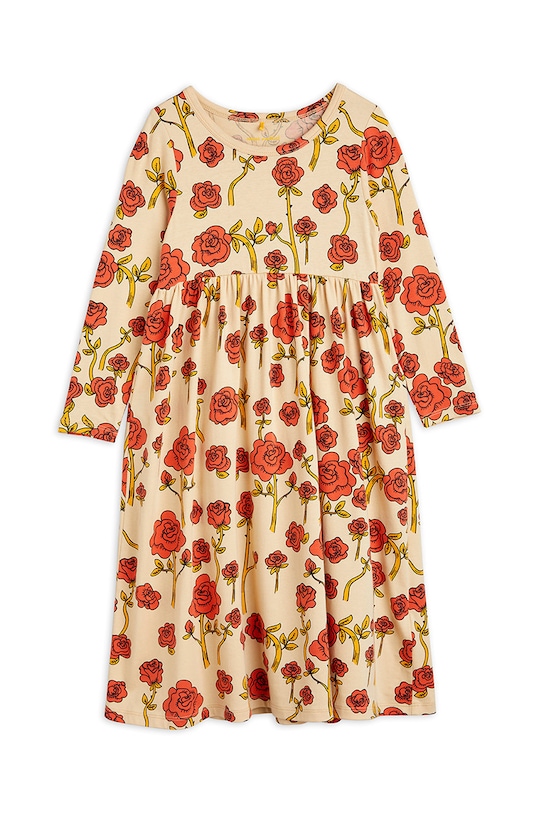 Mini Rodini sukienka dziecięca wzorzyste czerwony 2275011142.G