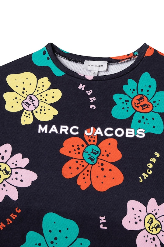 Marc Jacobs sukienka bawełniana dziecięca granatowy W12424.G.114.150