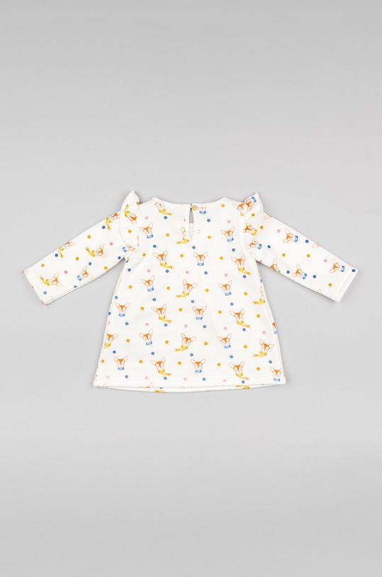 Dziewczynka zippy sukienka niemowlęca 22W.7901ZT biały