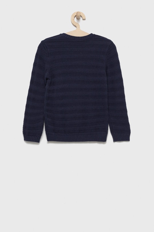 United Colors of Benetton pulover pentru copii din amestec de lana 123EH100B.P bleumarin AW22