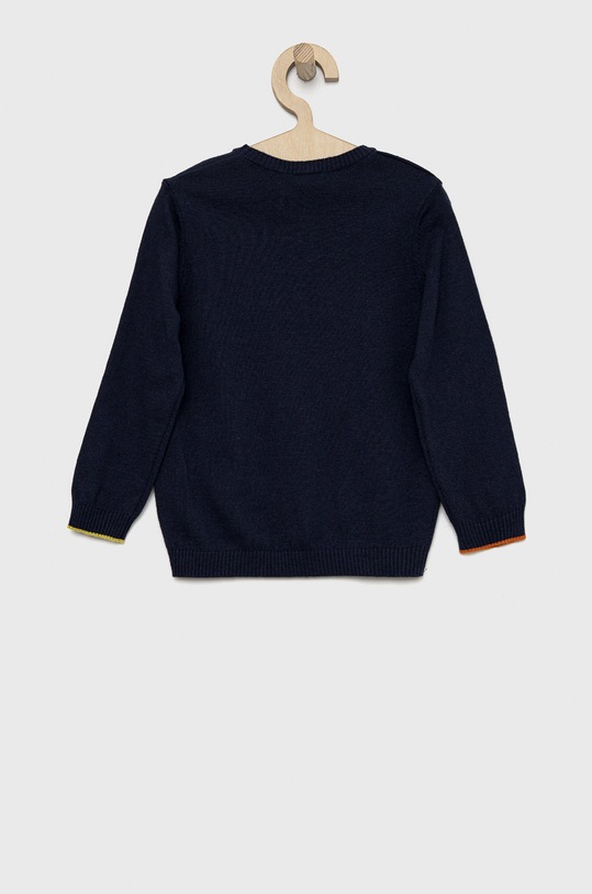 United Colors of Benetton pulover pentru copii din amestec de lana 1141H100H.P bleumarin AW22