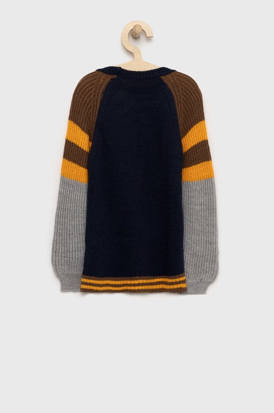 United Colors of Benetton pulover pentru copii din amestec de lana 1076H100N.P bleumarin AW22