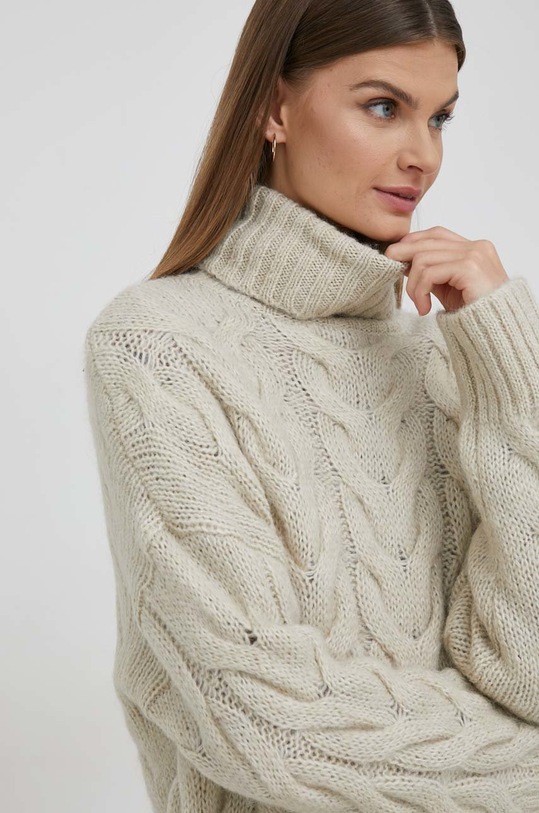 Свитер с примесью шерсти Y.A.S бежевый 26027645.Moonstruck