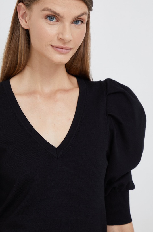 Dkny sweter pozostałe czarny P23SA08T